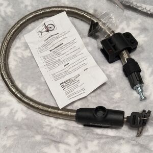 Master Locks 32" Heavy Duty Bike Lock, Install Instructions, Mounting Hardware